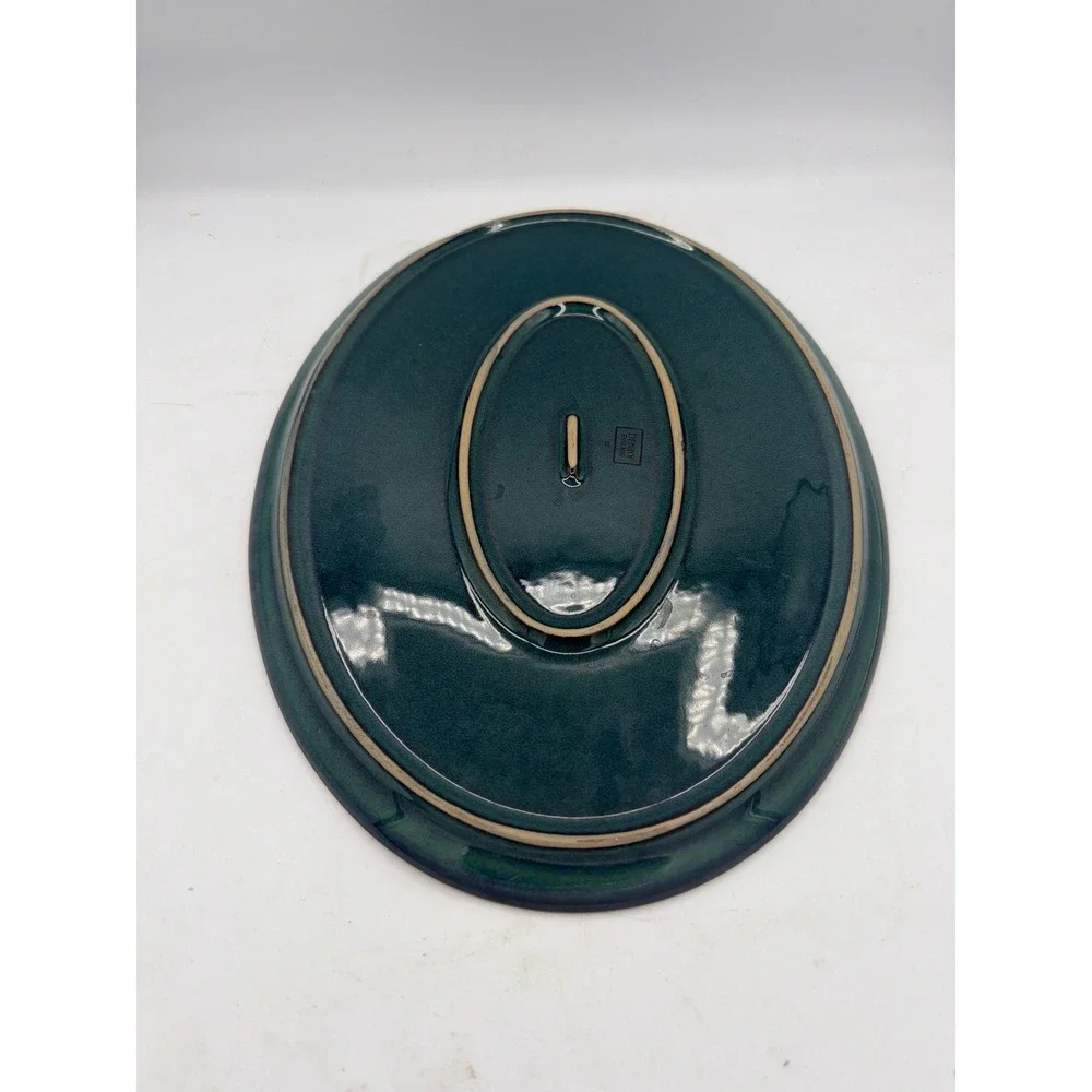 Denby Greenwich Oval Serving Platter 14.75
